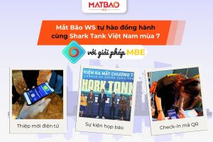 Mắt Bão WS đồng hành cùng Shark Tank Việt Nam mùa 7 với giải pháp MBE